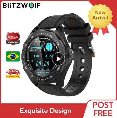новые умные часы купить ан aliexpress BlitzWolf BW-HL3 Smart Watch 2020 Часы для Мужчин