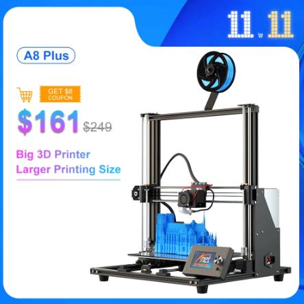 Набор 3D-принтеров Anet A8 Plus 300*300*350 мм большой размер печати двойная ось Z 3D DIY Набор Reprap i3 Max с 10 м PLA нитью 3Д Принте купить на алиэкспрессе со скидкой