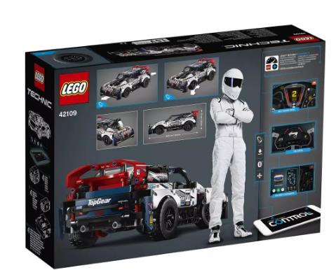 купить на алиэкспресс Конструктор LEGO Technic 42109 Гоночный автомобиль Top Gear на управлении