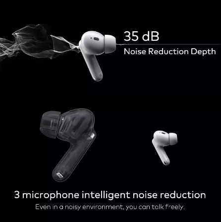 Meizu POP Pro Наушники-вкладыши TWS наушники Bluetooth 5,0 активных Шум отмены Беспроводной наушники 300 мА/ч, Батарея зарядным устройством для мобильный телефон