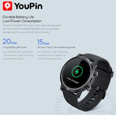 2021 новые Youpin Haylou RT LS05S умные часы, отображающие сердцебиение IP68 Водонепроницаемый длинные Срок службы батареи спортивные часы для женщин и мужчин