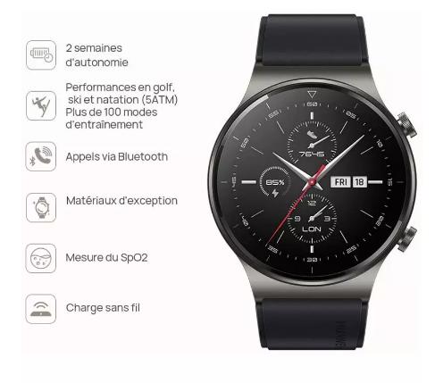 В наличии глобальная версия HUAWEI часы GT 2 pro SmartWatch 14 дней Время работы от аккумулятора GPS беспроводной зарядки Kirin A1 GT2 Pro